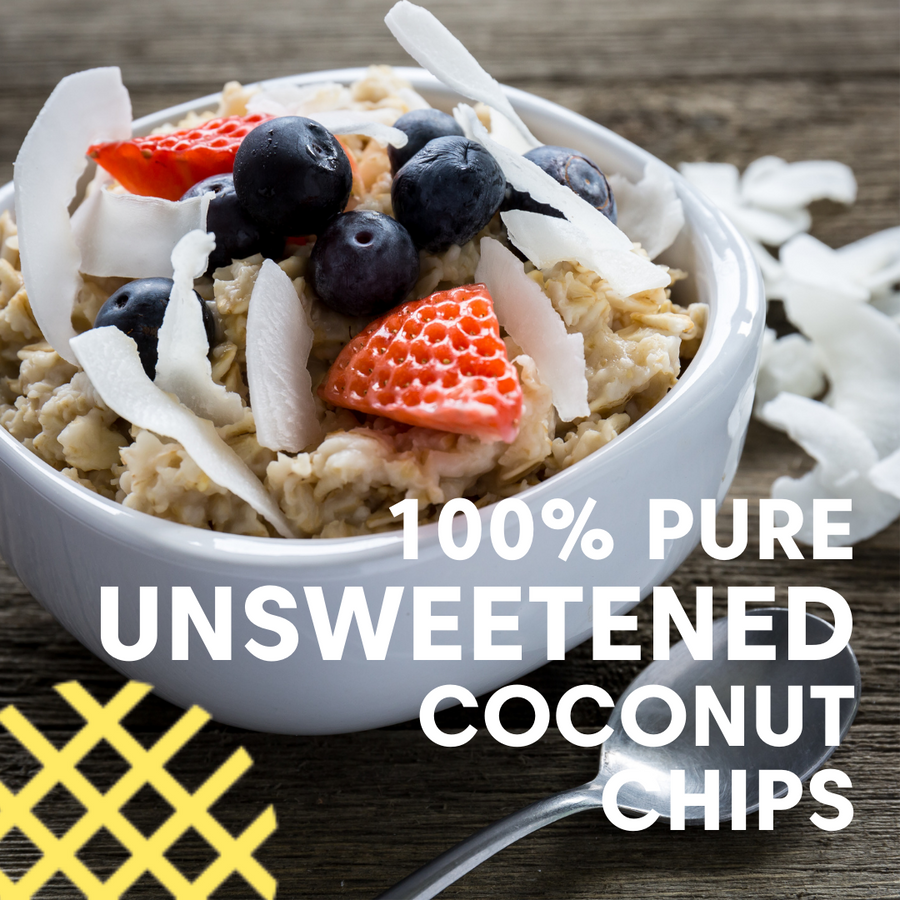 Organic Unsweetened Coconut Chips