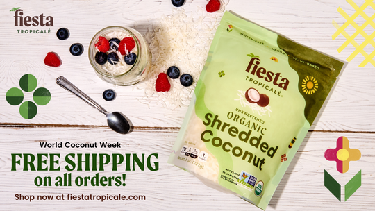 World Coconut Week Sale - Free Shipping on All Orders!