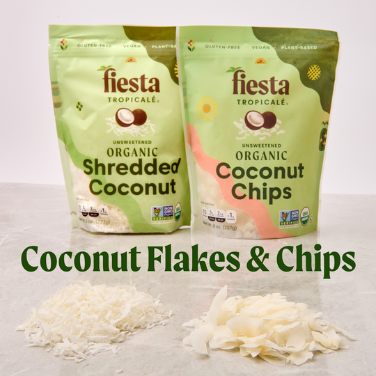 Coconut Flakes and Chips